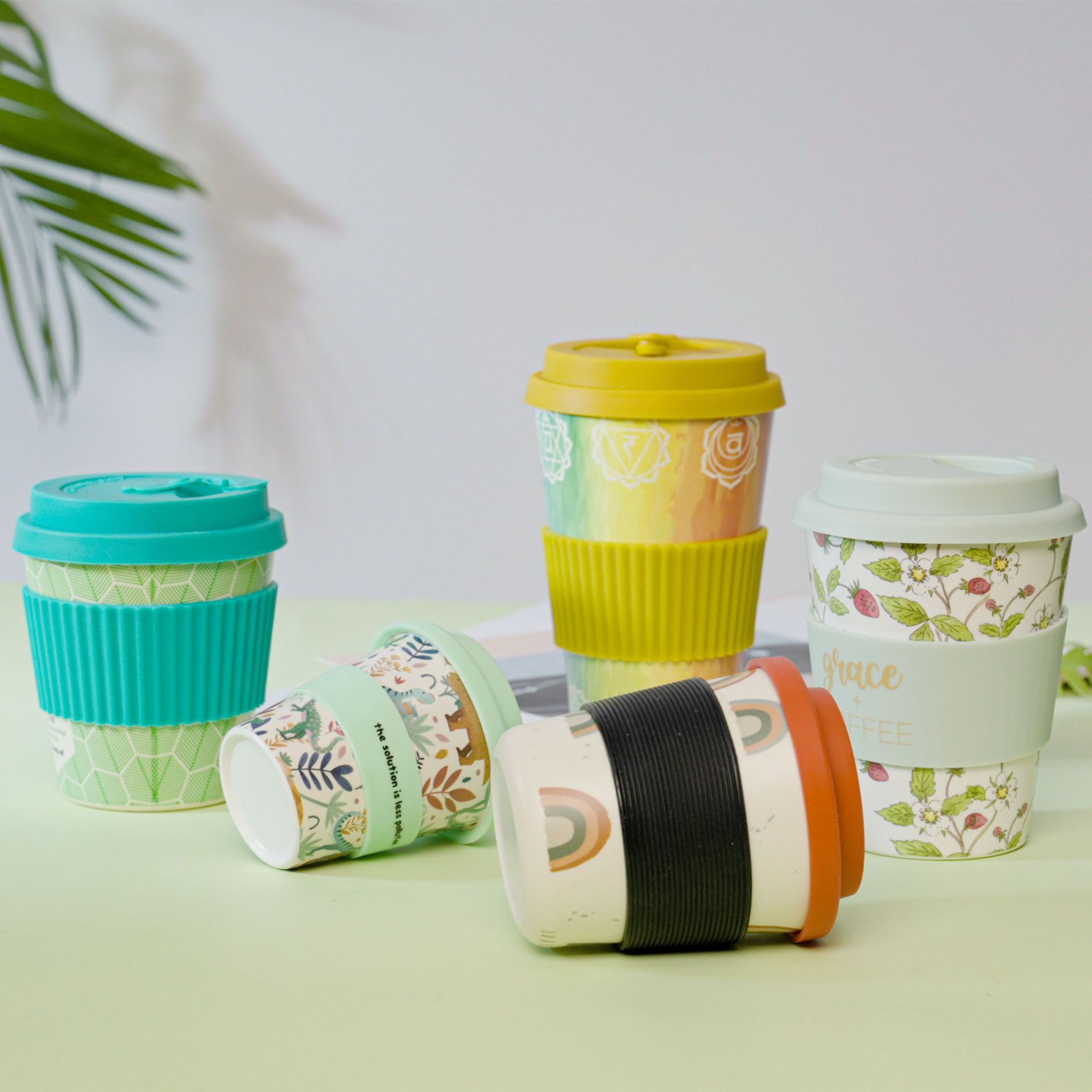 Wiederverwendbare Kaffeetasse Reisebecher umweltfreundlich