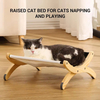 Holzrahmen moderne Katzen -Hängematte Schlafbett 