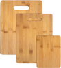 3-teiliger Bambus-Schneidebrettset