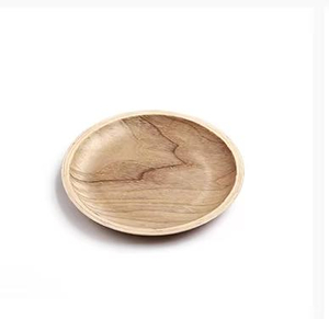 Runde nicht schlechte Holzfruchtplatten Holzschale