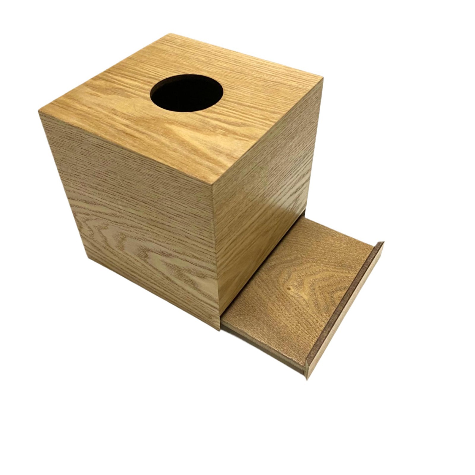 Hölzerne Quadrat -Taschentuchbox 
