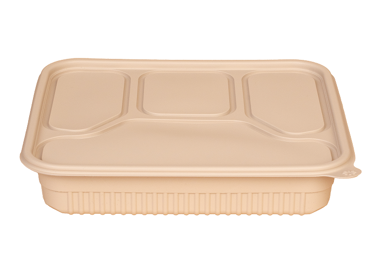 4-Kompartiment-Tablett