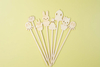 Bambus -Picks mit Tierdesign