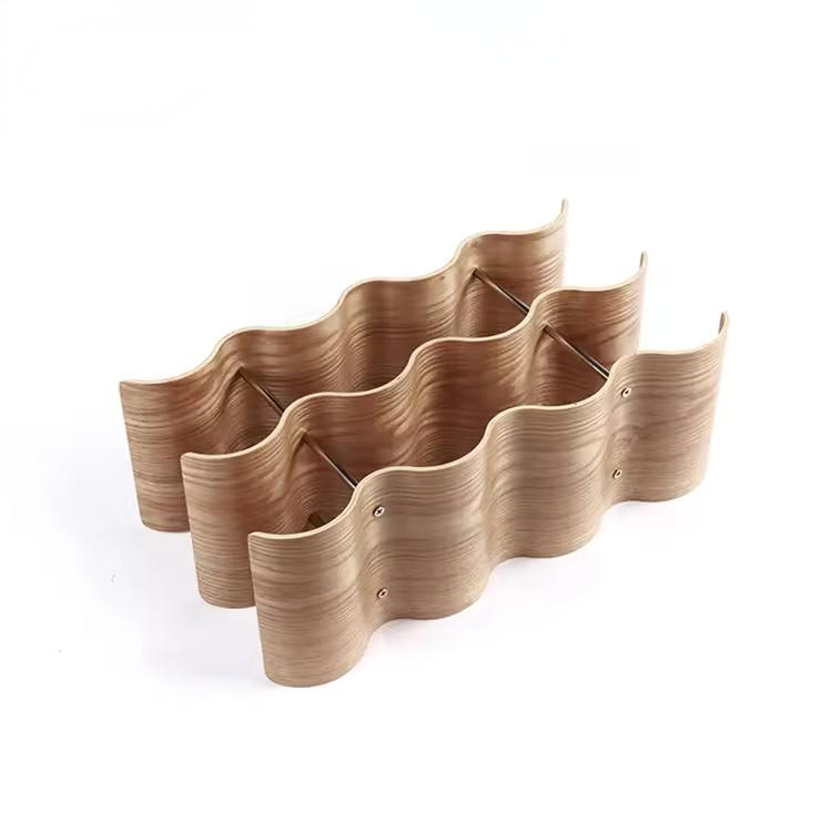12 Flaschenweinregal Displayhalter Holz Tischdekoration