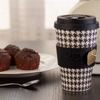 Bambusfaser biologisch abbaubare wiederverwendbare Kaffee -Reisebecher Tasse