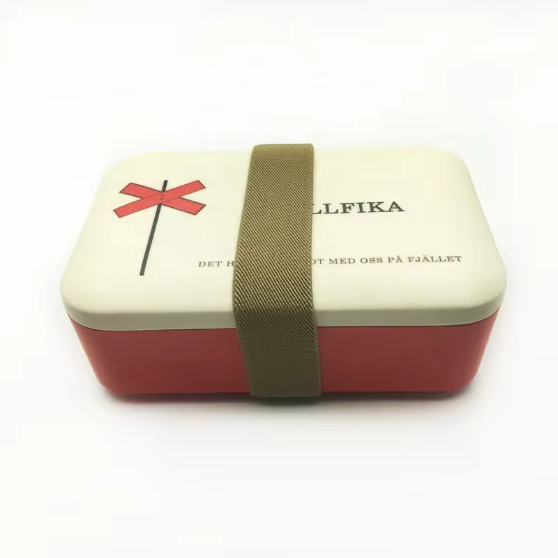 Umweltfreundliche biologisch abbaubare schöne Tier gedruckte Bambusfaser Kinder Lunchbox