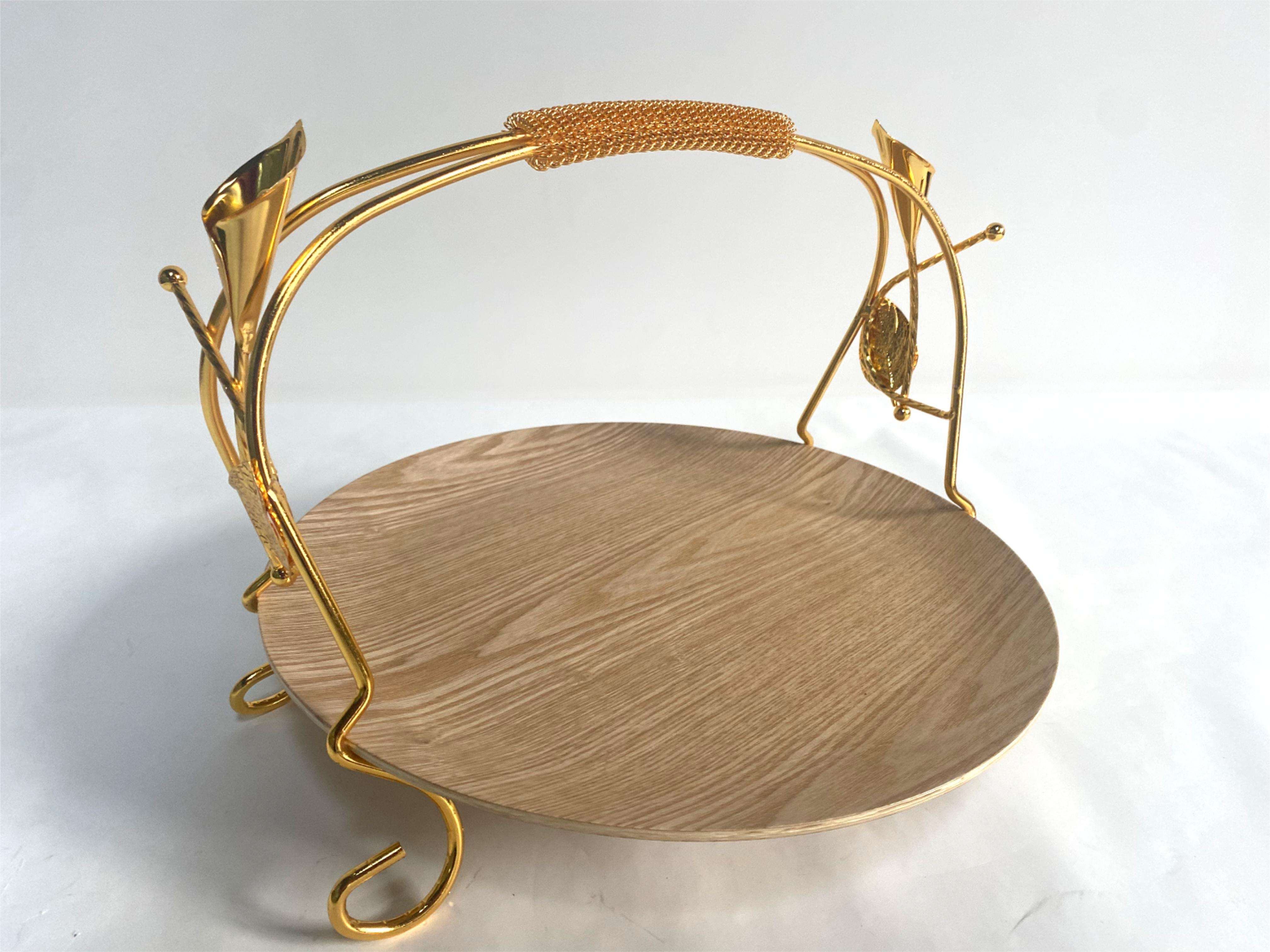 High-End-Servierschalen Tee Obstschale Wohnzimmer Dekorative Tablett