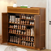 Multi-Tier-Bambusschuhspeicherschrank