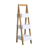 Beliebtes 3-stufiges Holzregal-Regal Bad Cornerregal