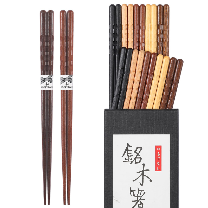 Japanischer Stil natürlicher Bambus -Essstäbchen