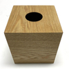 Hölzerne Quadrat -Taschentuchbox 