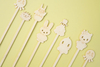 Bambus -Picks mit Tierdesign