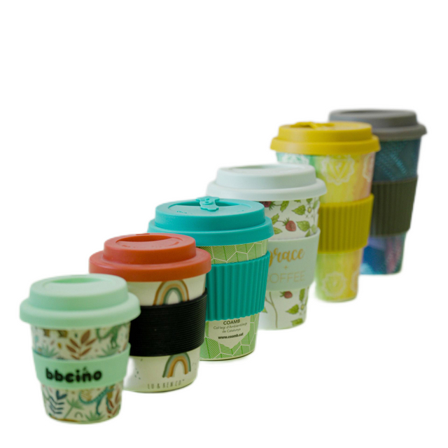 Wiederverwendbare Kaffeetasse Reisebecher umweltfreundlich