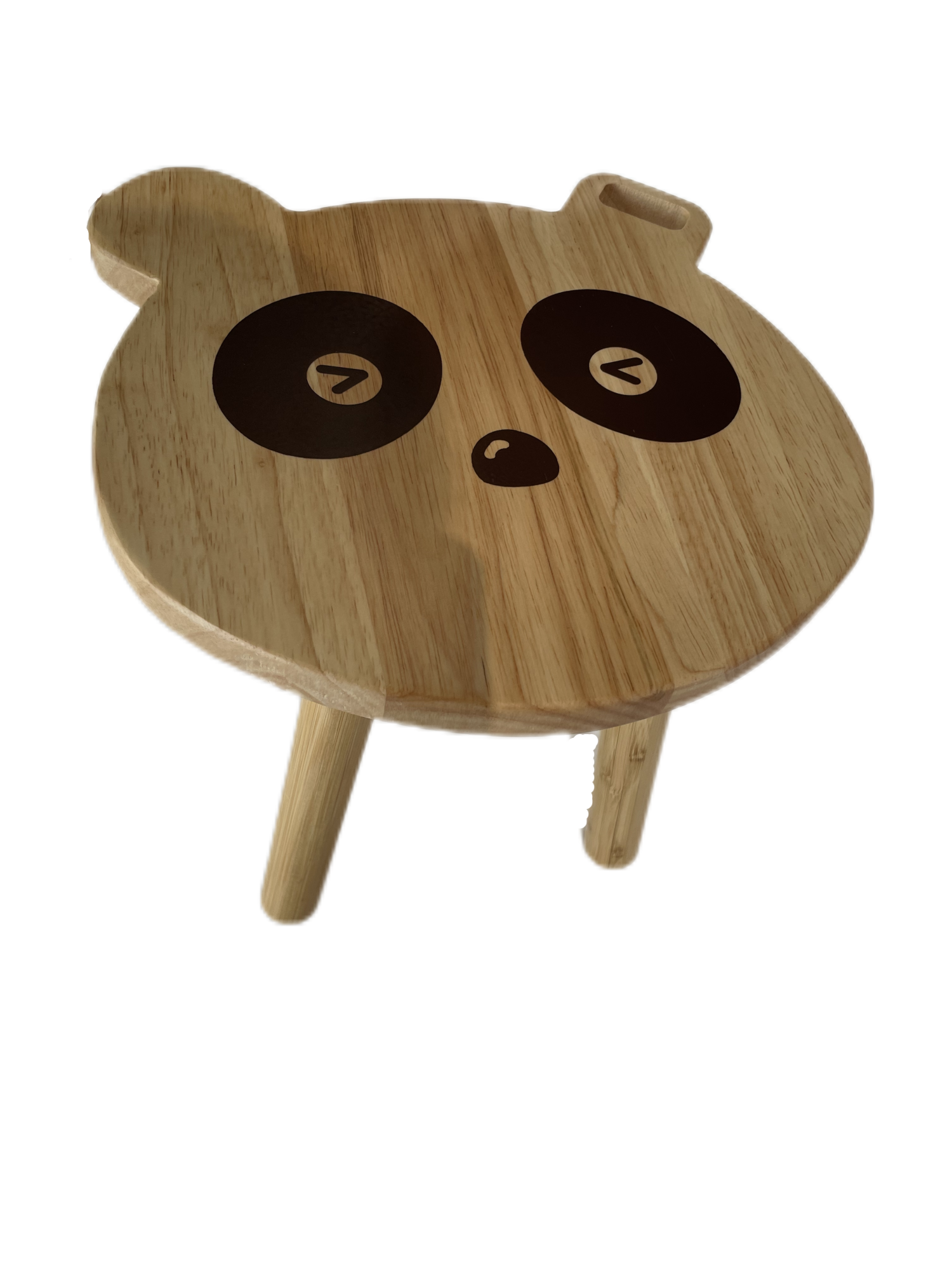 Panda-Bambus-Kinderhocker