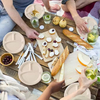 10 Zoll 3-Kompartiment runde Platte