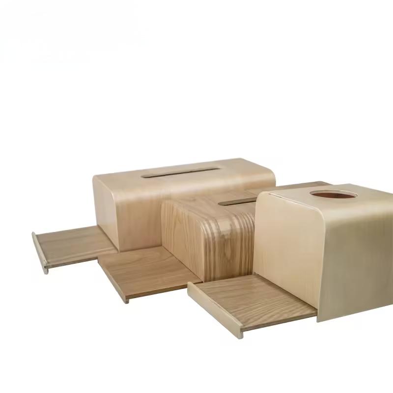 Holzspender Tissue Box Conciser Serviettenhalter für das Restaurant