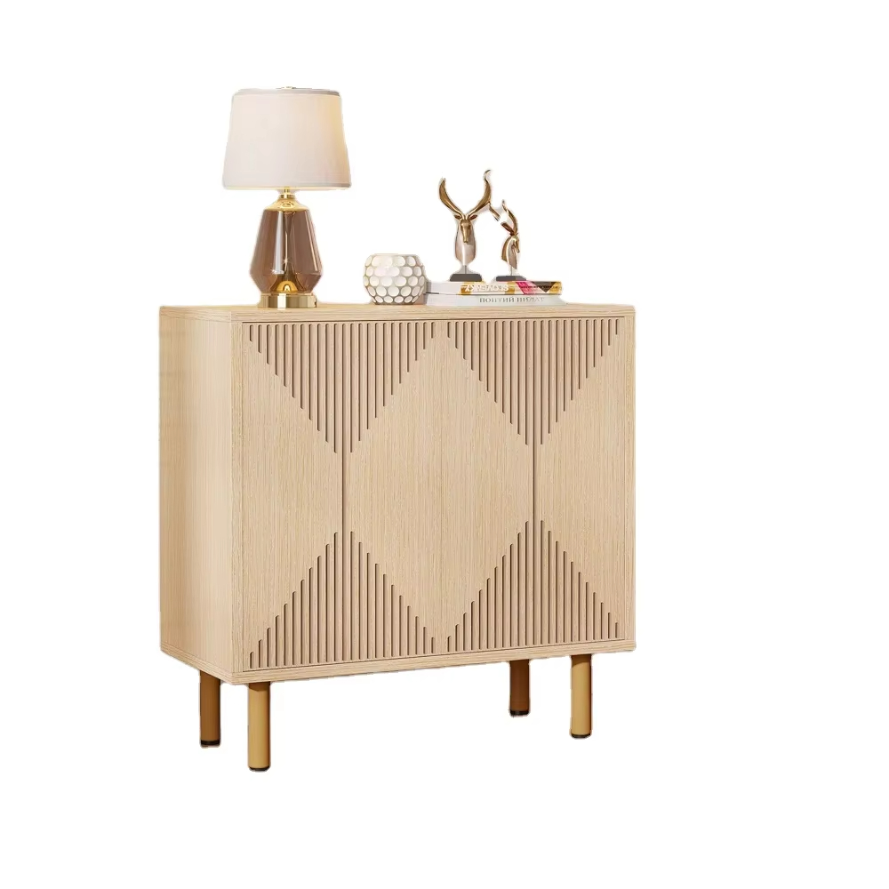 Elegant Modern Cabinet with Geometric Design