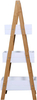 Beliebtes 3-stufiges Holzregal-Regal Bad Cornerregal
