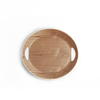 Custom gestaltete Willow -Holzkost -Servierschale