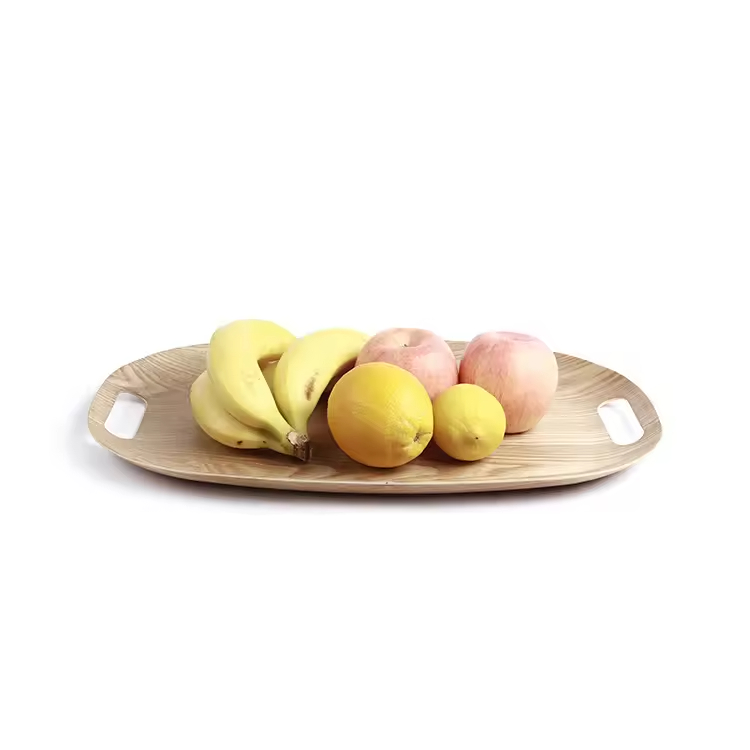 Japanisches Tablettschale Ovale Obst -Teeschale für Kaffee -Dessert -Teller serviert