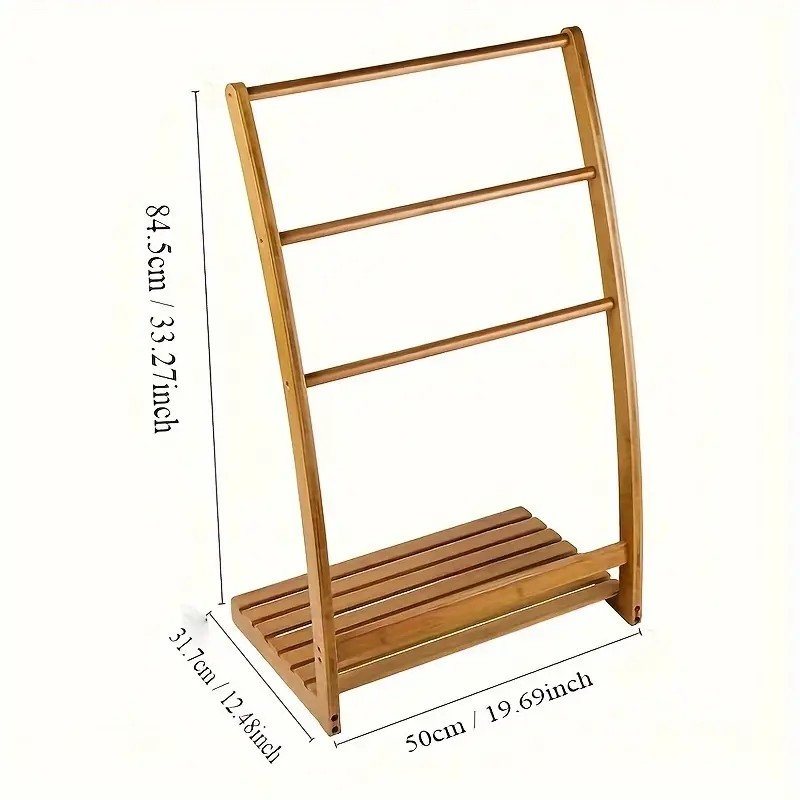 Bambushandtuchständer