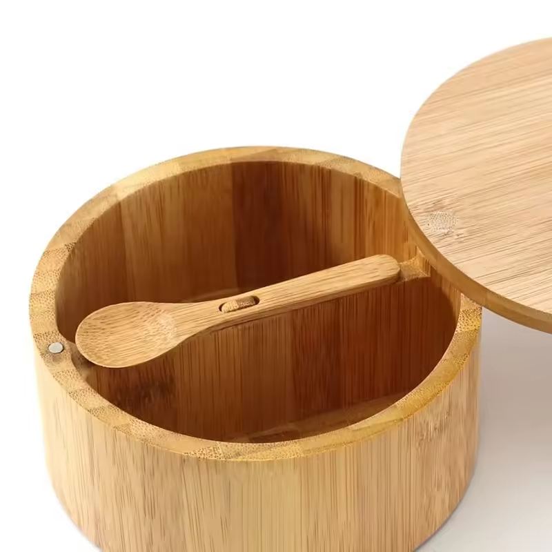 Küchenlager Salzbehälter Salzbox mit Löffel